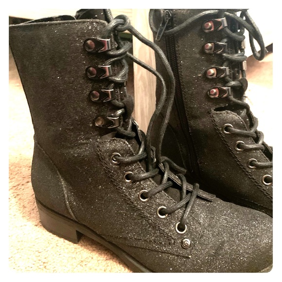 guess glitter boots